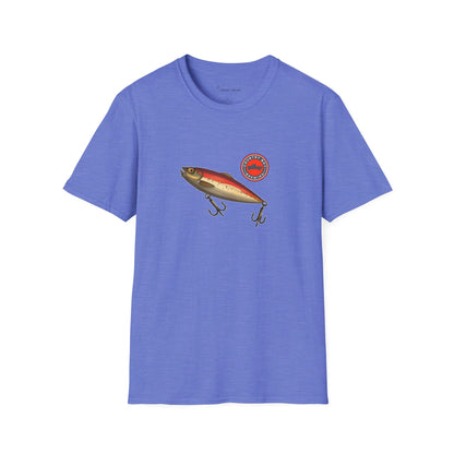 Country Boy Brewing Fishing Lure Unisex Softstyle T-Shirt