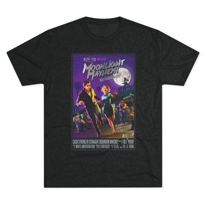 Filmland Moonlight Mayhem Unisex Tri-Blend Crew Tee