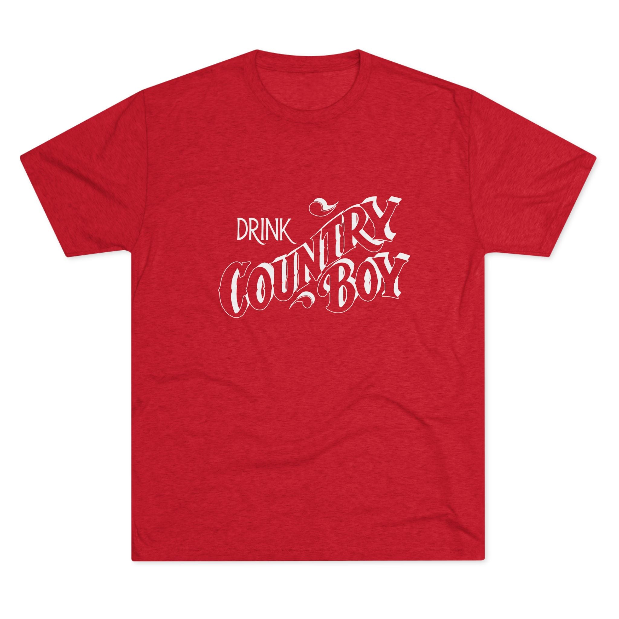 Country Boy Unisex Tri-Blend Crew Tee-11