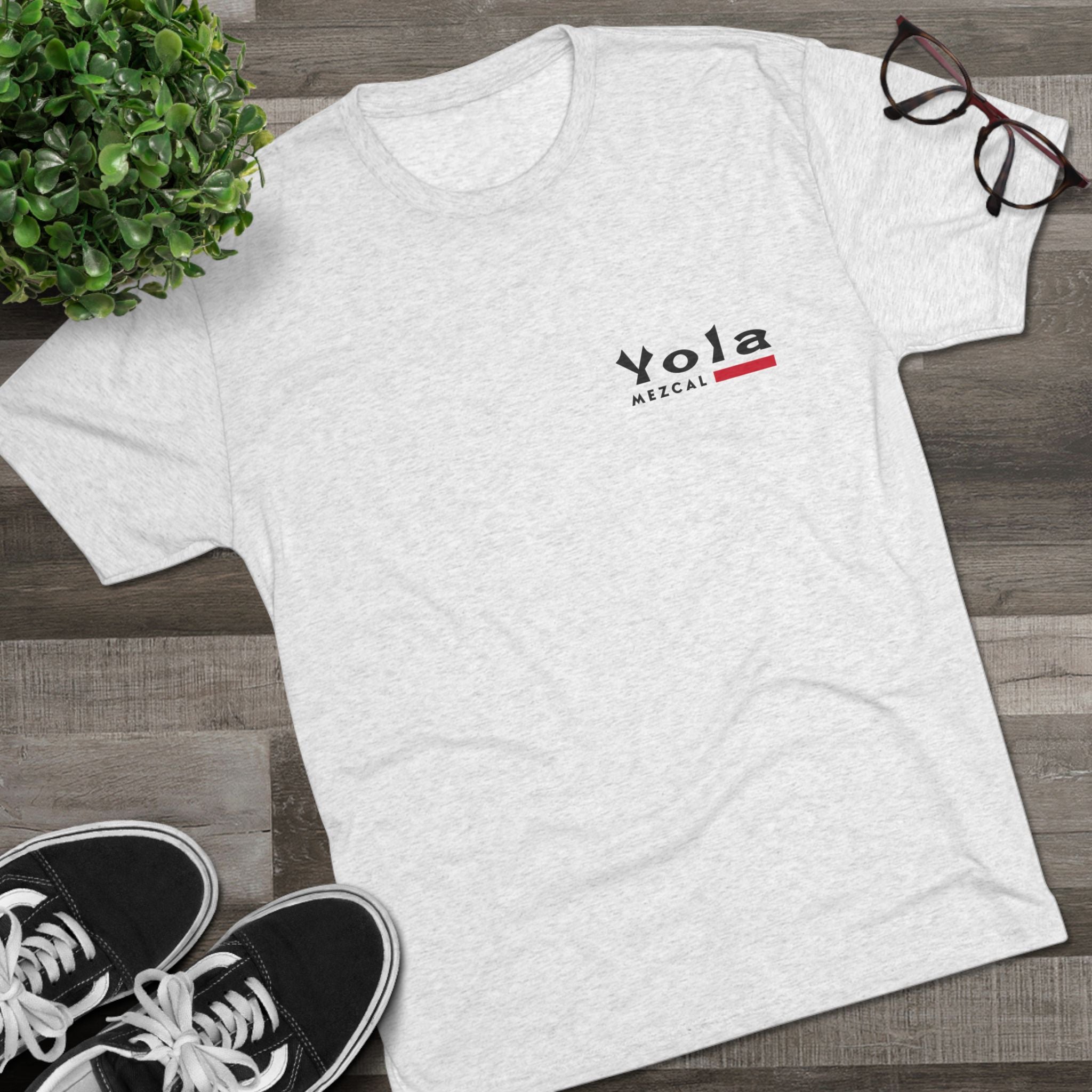Yola Mezcal Coordinates Unisex Tri-Blend Crew Tee-12