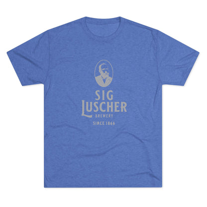 Sig Luscher Brewery Unisex Tri-Blend Crew Tee