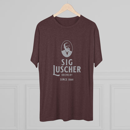Sig Luscher Brewery Unisex Tri-Blend Crew Tee