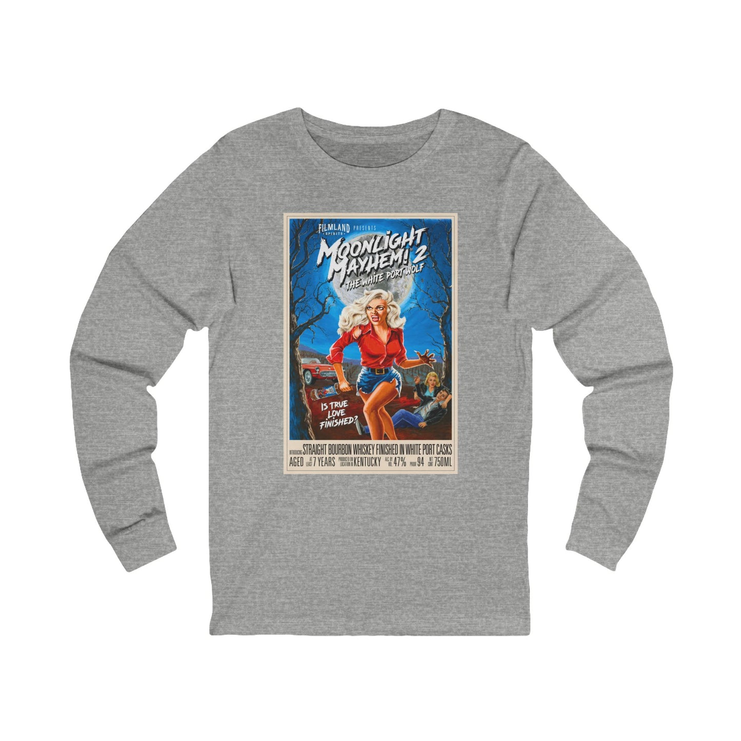 Filmland Moonlight Mayhem 2 Unisex Jersey Long Sleeve Tee