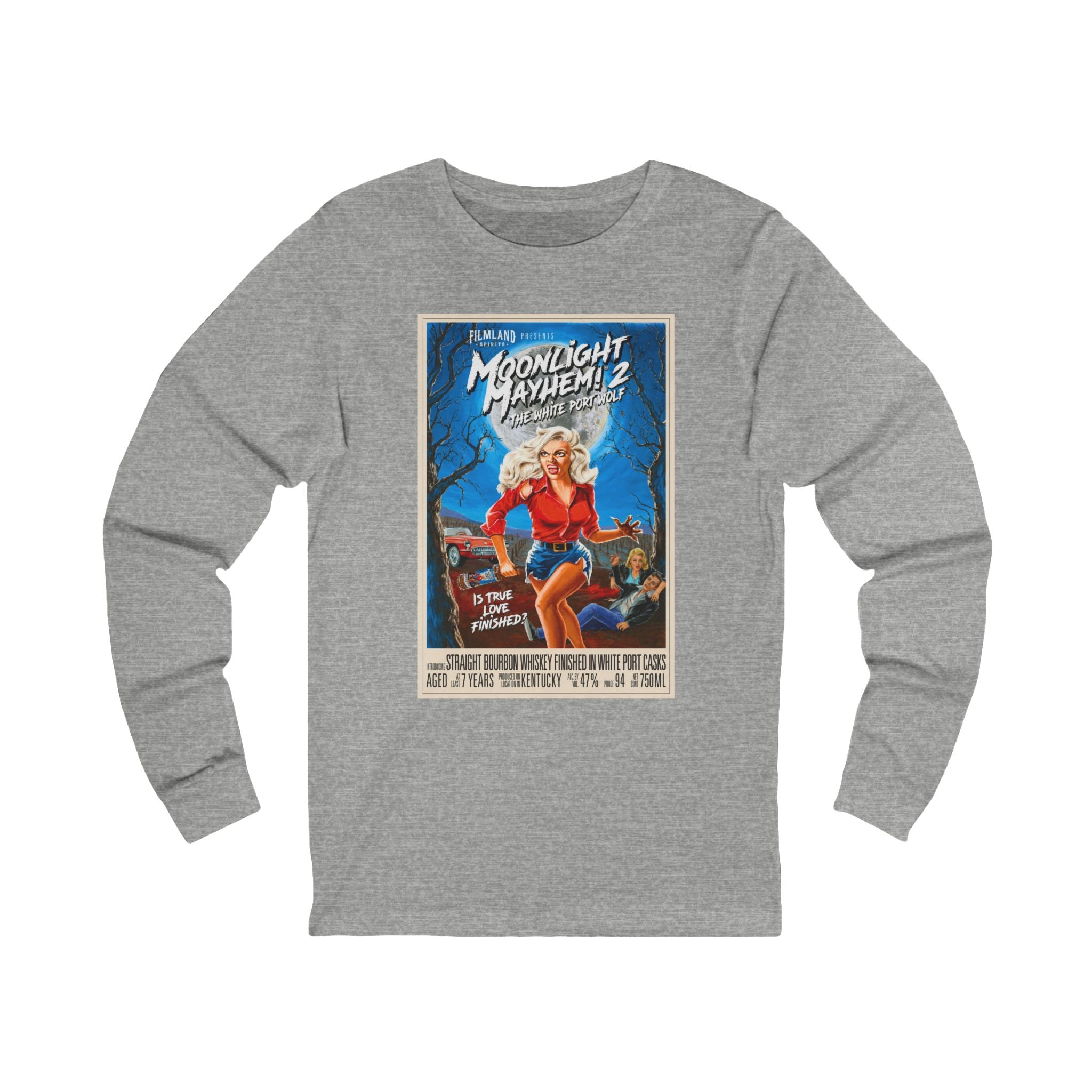 Filmland Moonlight Mayhem 2 Unisex Jersey Long Sleeve Tee-4
