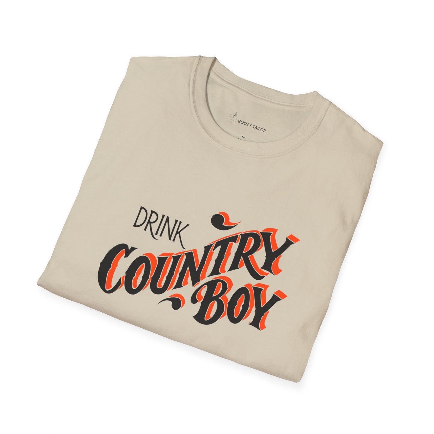 Drink Country Boy Beer Unisex Softstyle T-Shirt