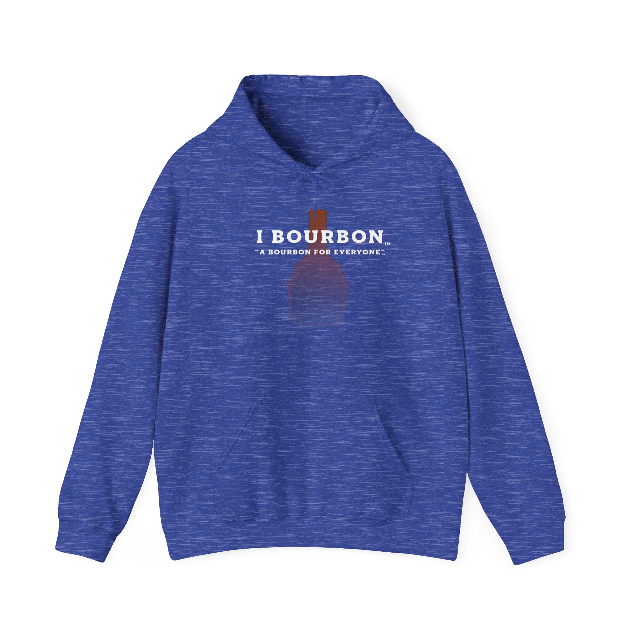 I Bourbon Bottle Unisex Heavy Blend™ Hooded Sweatshirt-5