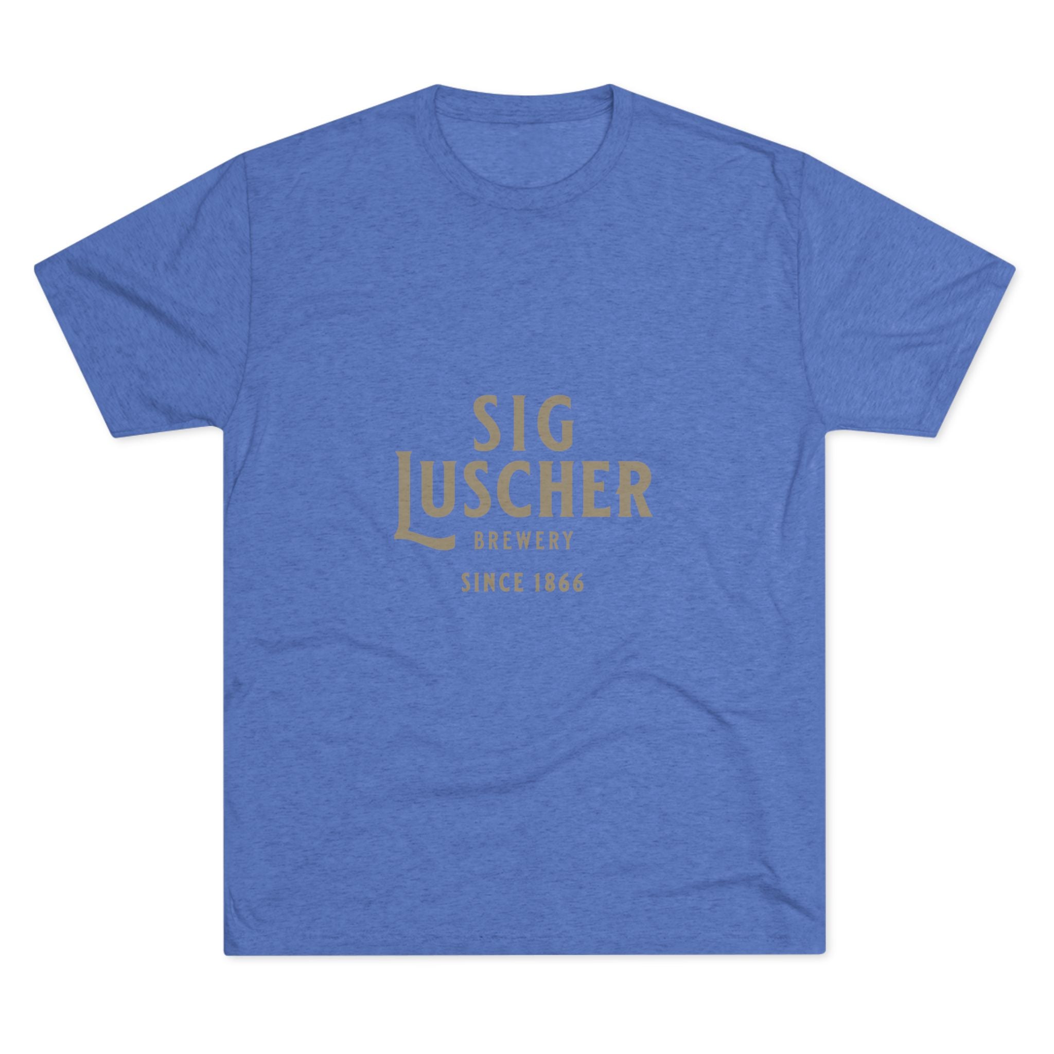 Sig Luscher Brewery Unisex Tri-Blend Crew Tee-5