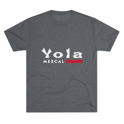 Yola Mezcal Logo Unisex Tri-Blend Crew Tee