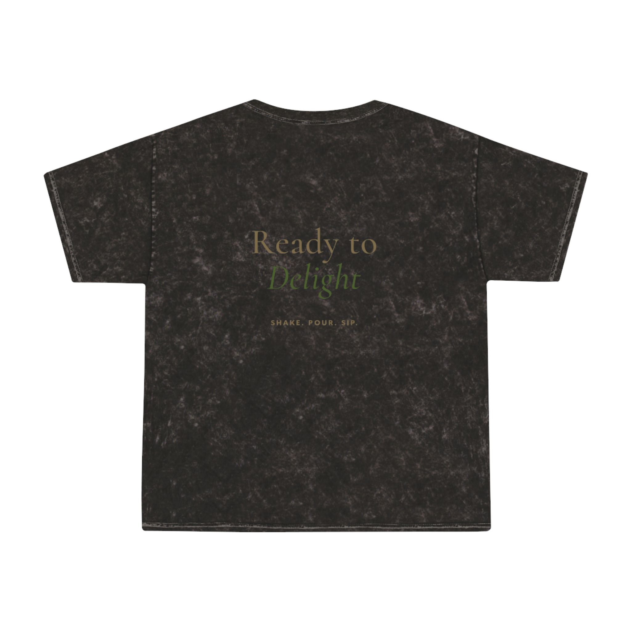 Rivergreen Cocktails Unisex Mineral Wash T-Shirt-8