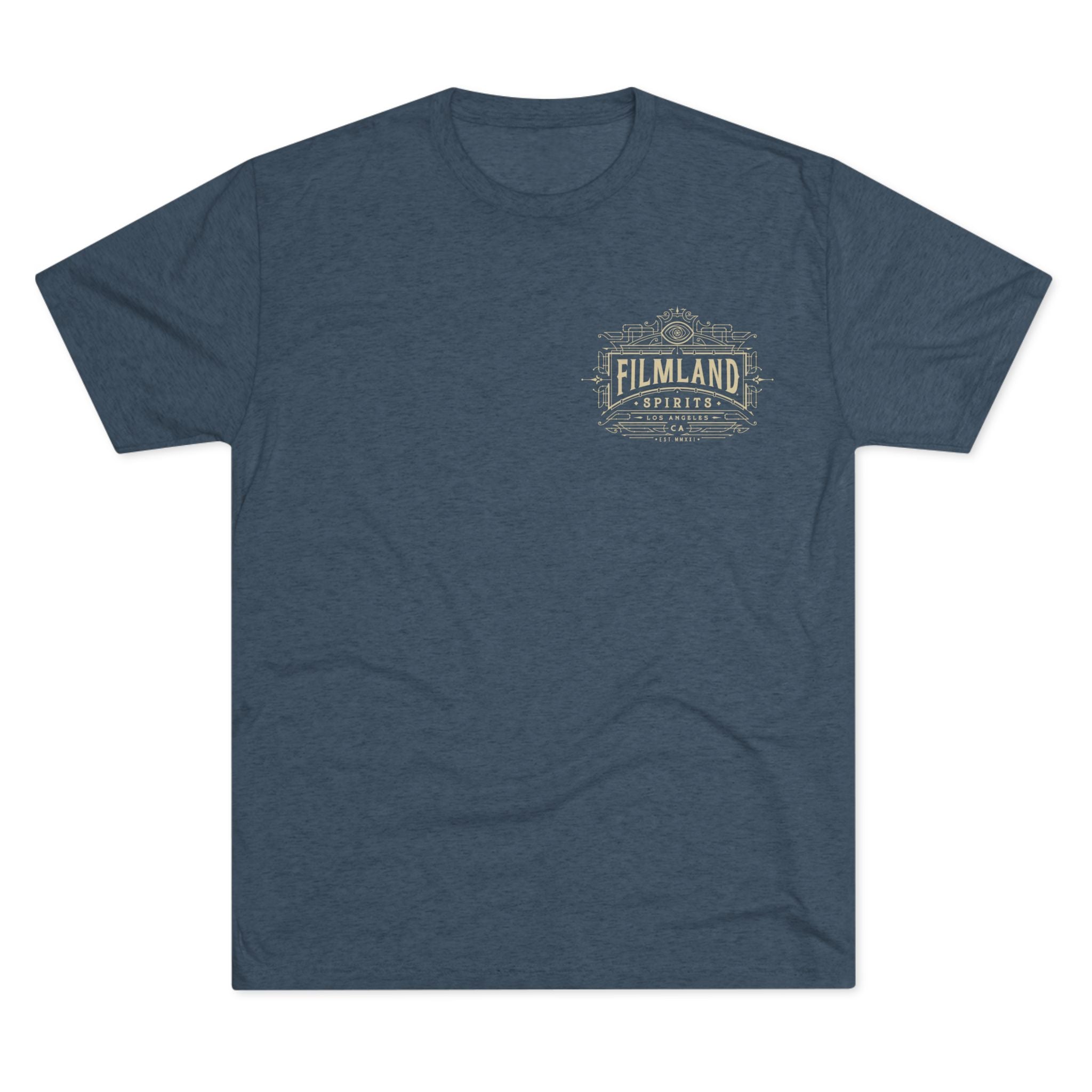 Filmland Ryes of the Robots Unisex Tri-Blend Crew Tee-3