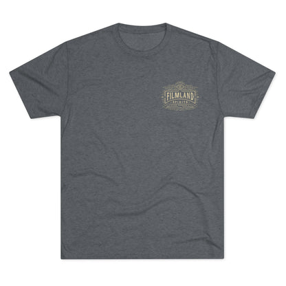 Filmland Town at the End of Tomorrow Unisex Tri-Blend Crew Tee