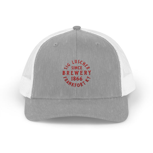 Sig Luscher Brewery Snapback Trucker Cap