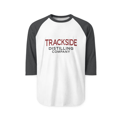 Trackside Distilling Unisex Three-Quarter Sleeve Raglan Shirt