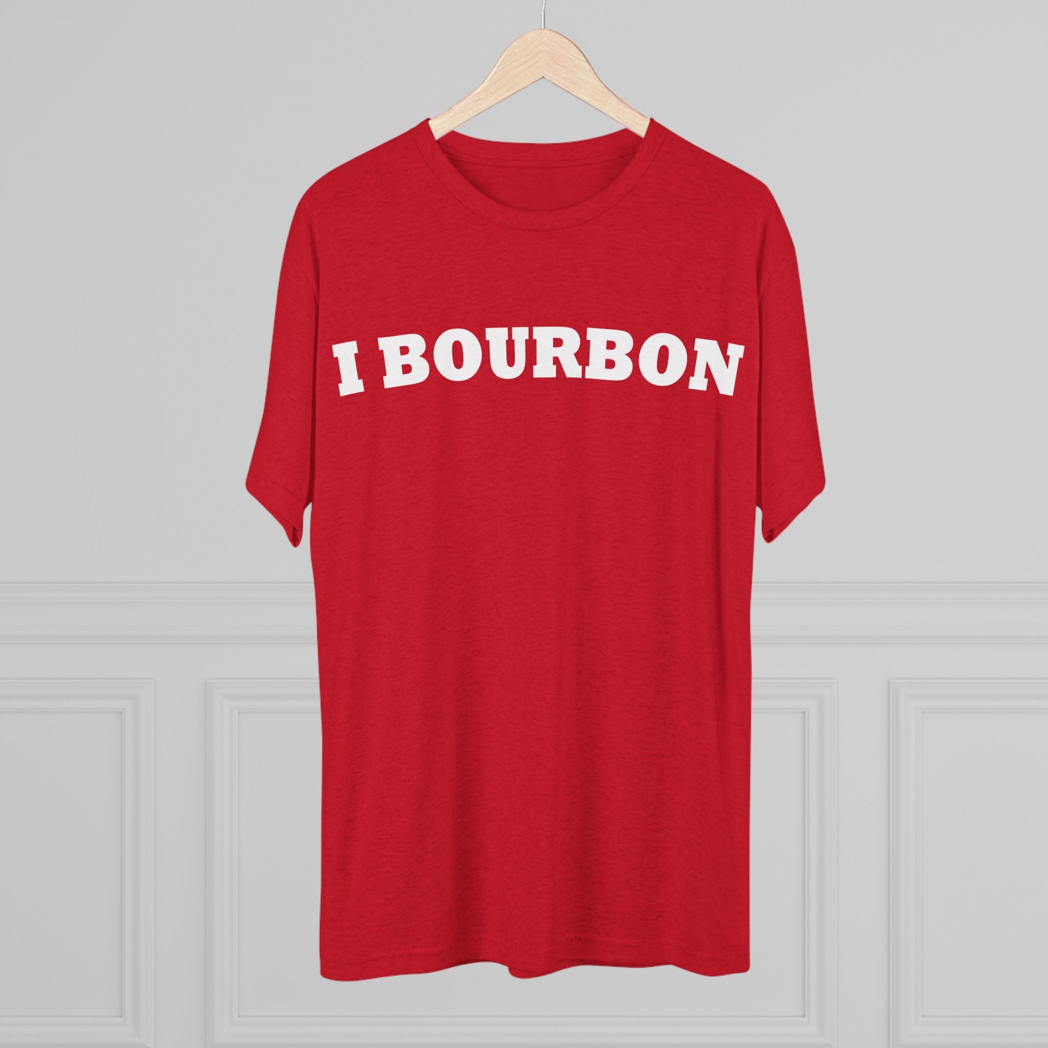 I Bourbon Unisex Tri-Blend Crew Tee-34