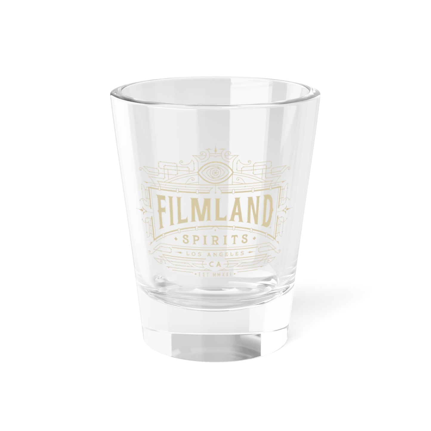 Filmland Spirits Shot Glass, 1.5oz