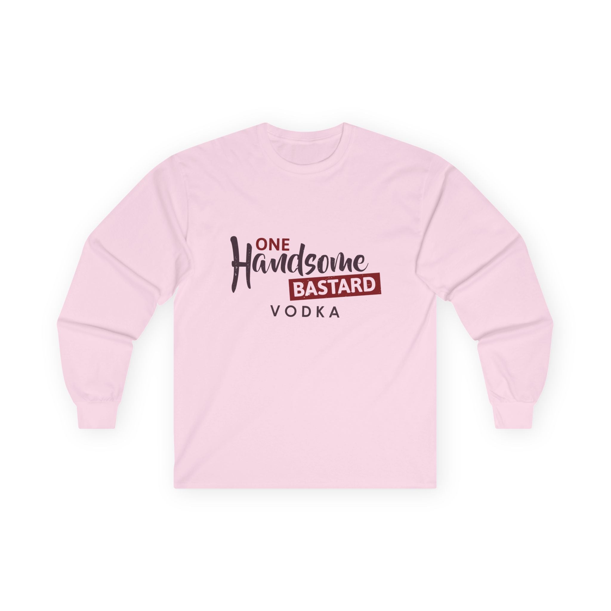 One Handsome Bastard Vodka Unisex Ultra Cotton Long Sleeve Tee-3