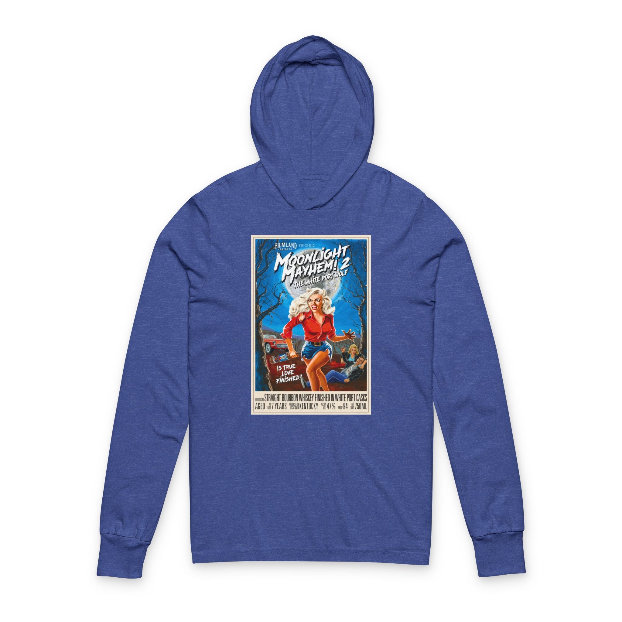 Filmland Unisex Hooded Long Sleeve Tee-5