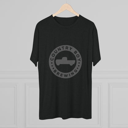 Country Boy Beer Logo Unisex Tri-Blend Crew Tee