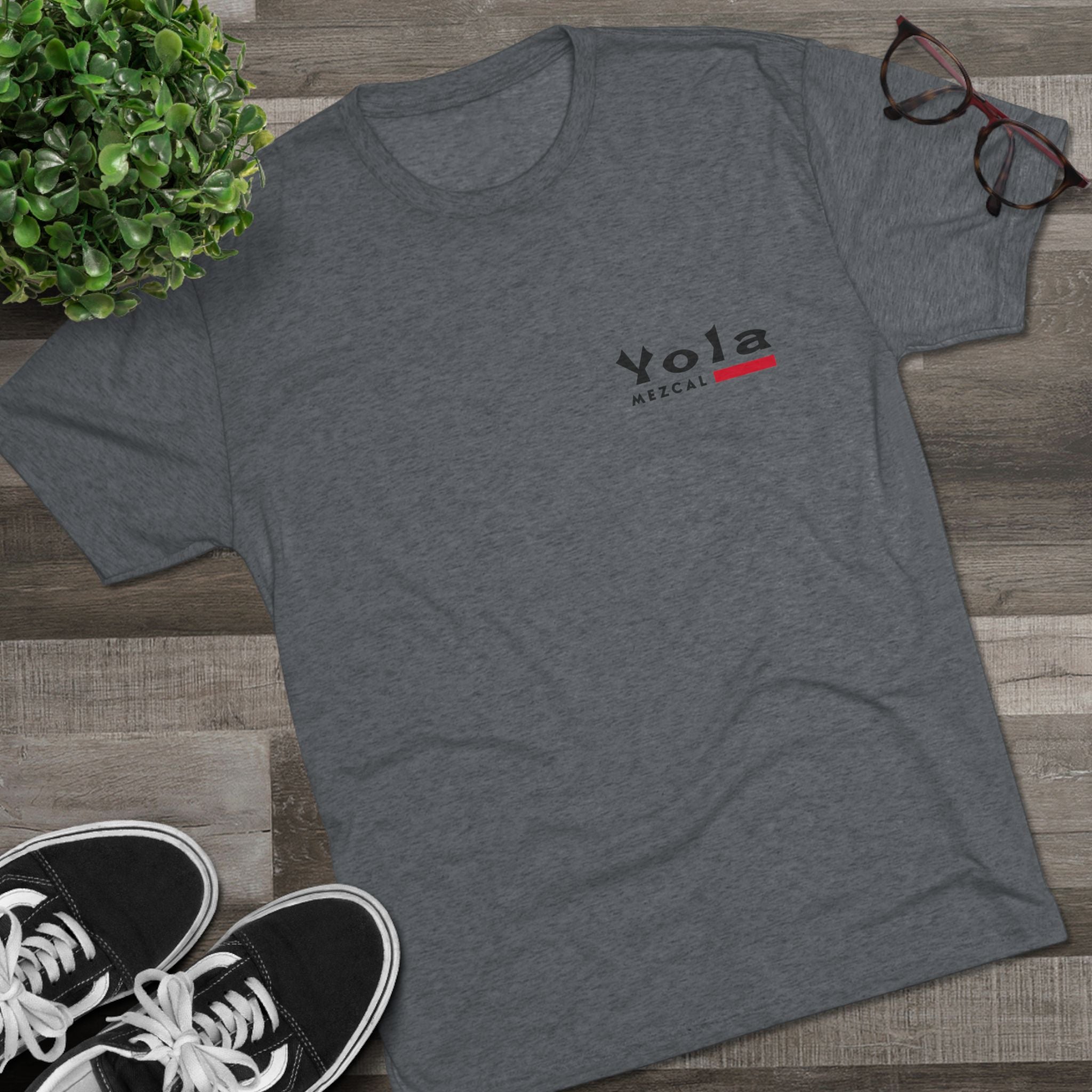 Yola Mezcal Coordinates Unisex Tri-Blend Crew Tee-9