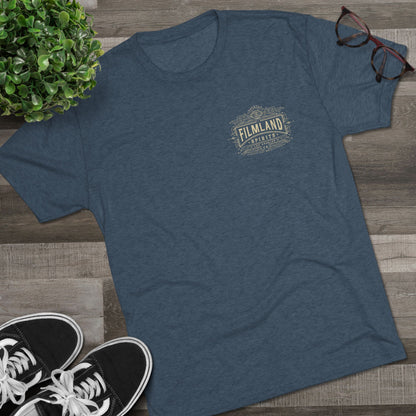 Filmland Town at the End of Tomorrow Unisex Tri-Blend Crew Tee