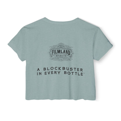 Filmland Ryes of the Robots Women's Festival Crop Top