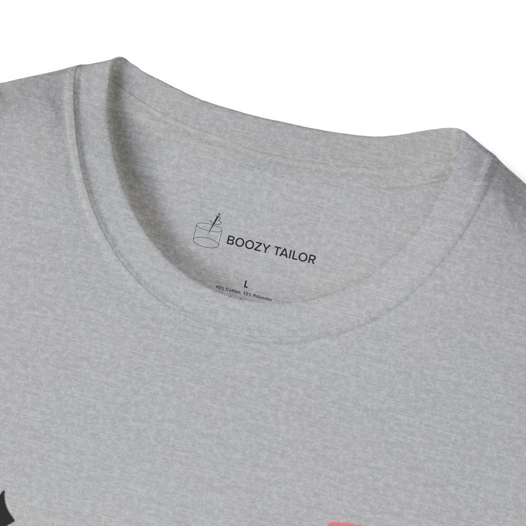 Yola Mezcal Faded Bottle Unisex Softstyle T-Shirt-7
