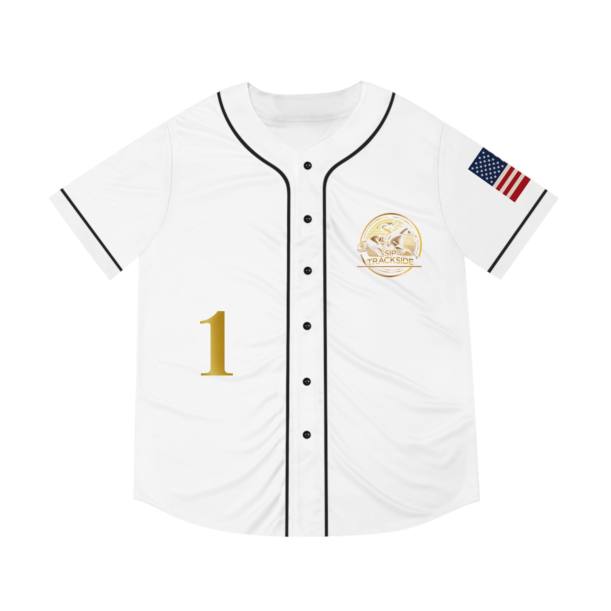 Trackside Men's Baseball Jersey-3