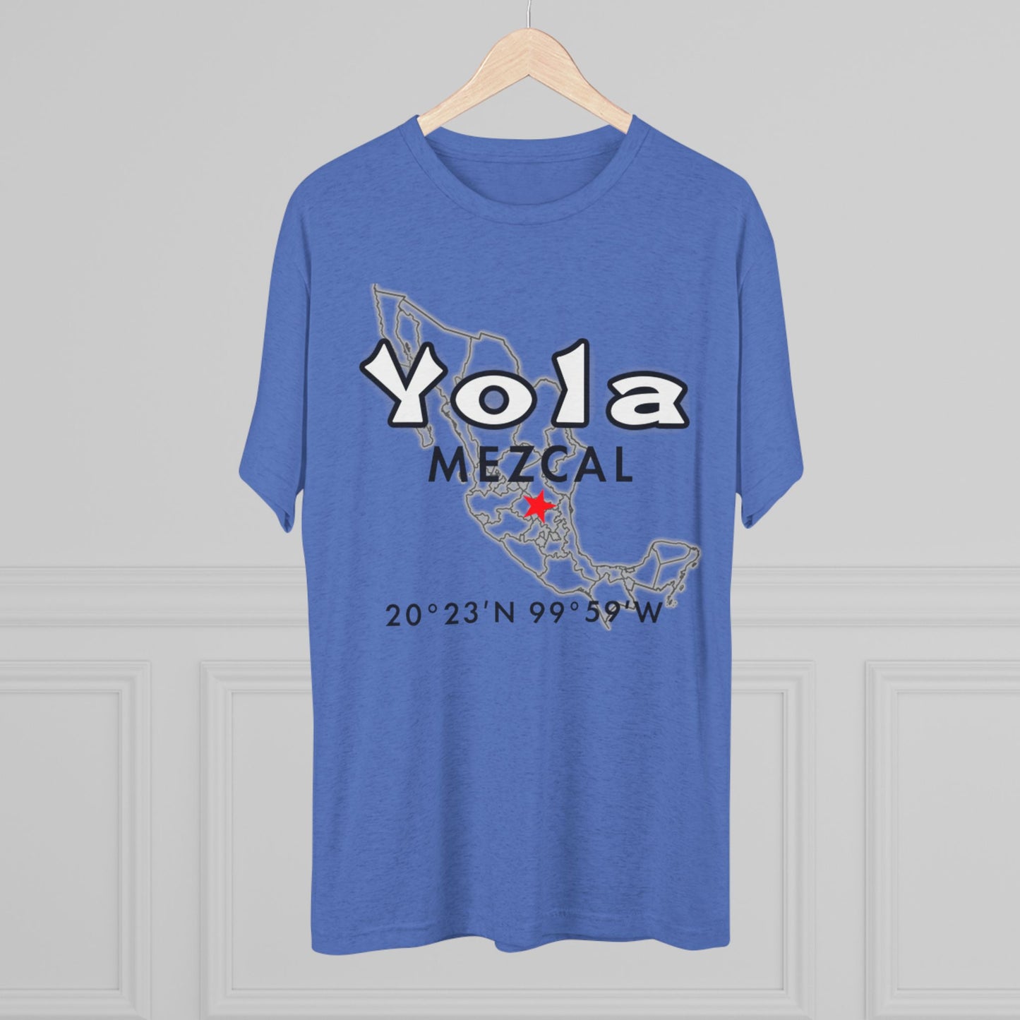 Yola Mezcal Coordinates Unisex Tri-Blend Crew Tee