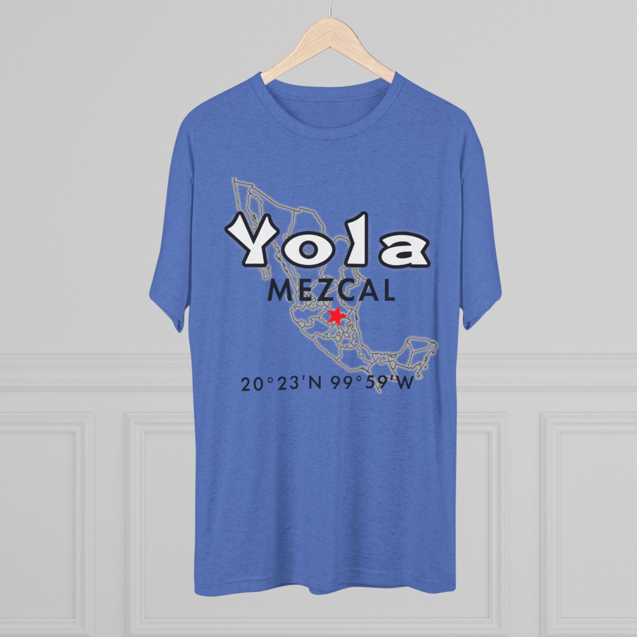 Yola Mezcal Coordinates Unisex Tri-Blend Crew Tee-16