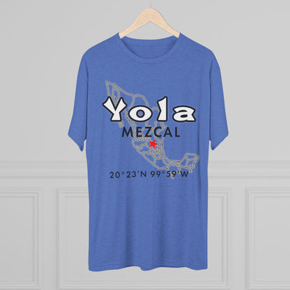 Yola Mezcal Coordinates Unisex Tri-Blend Crew Tee