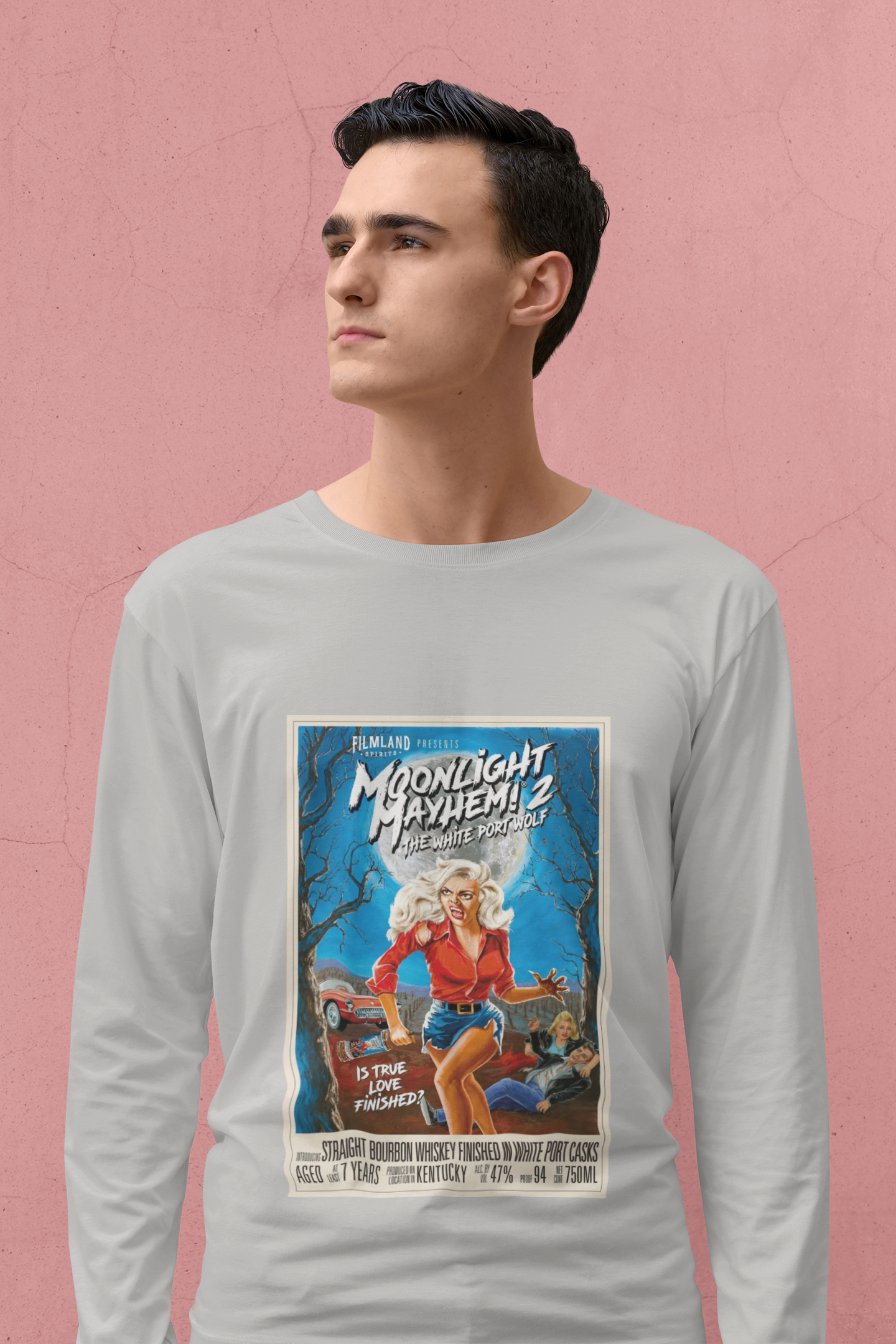 Filmland Moonlight Mayhem 2 Unisex Jersey Long Sleeve Tee