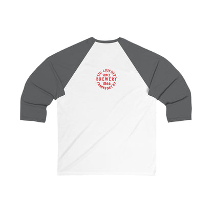 Sig Luscher Unisex 3\4 Sleeve Baseball Tee