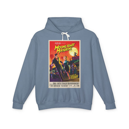 Filmland Moonlight Mayhem Unisex Lightweight Hooded Sweatshirt