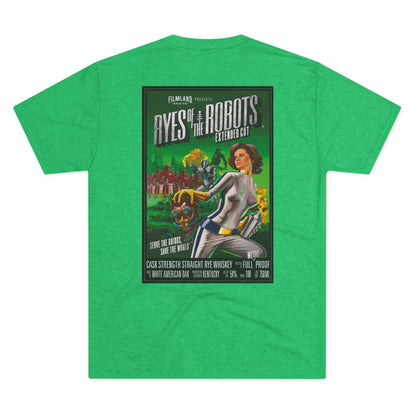 Filmland Ryes of the Robots Unisex Tri-Blend Crew Tee
