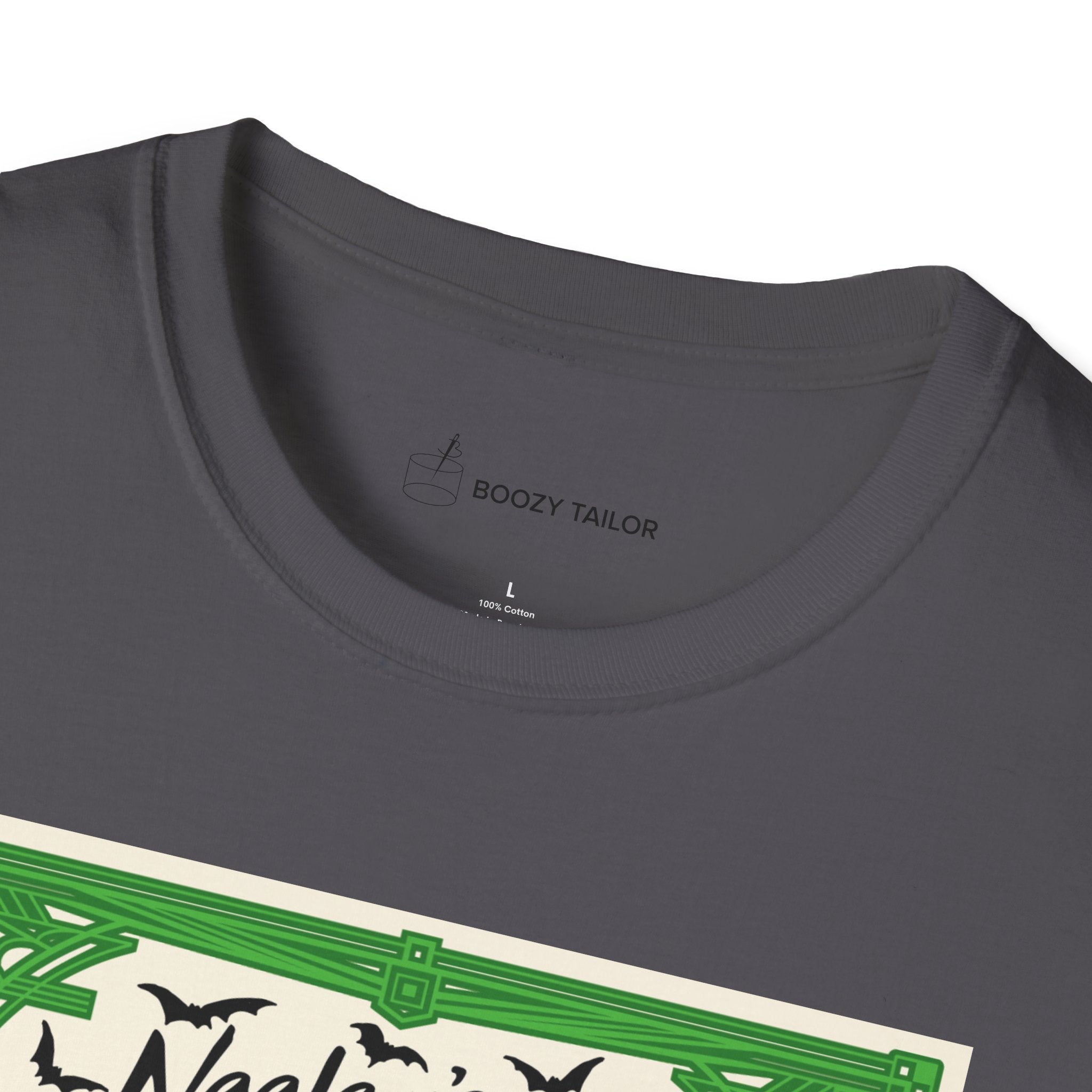 Neeley's Wormwood Absinthe Unisex Softstyle T-Shirt-20
