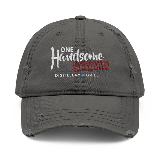 One Handsome Bastard Distressed Hat