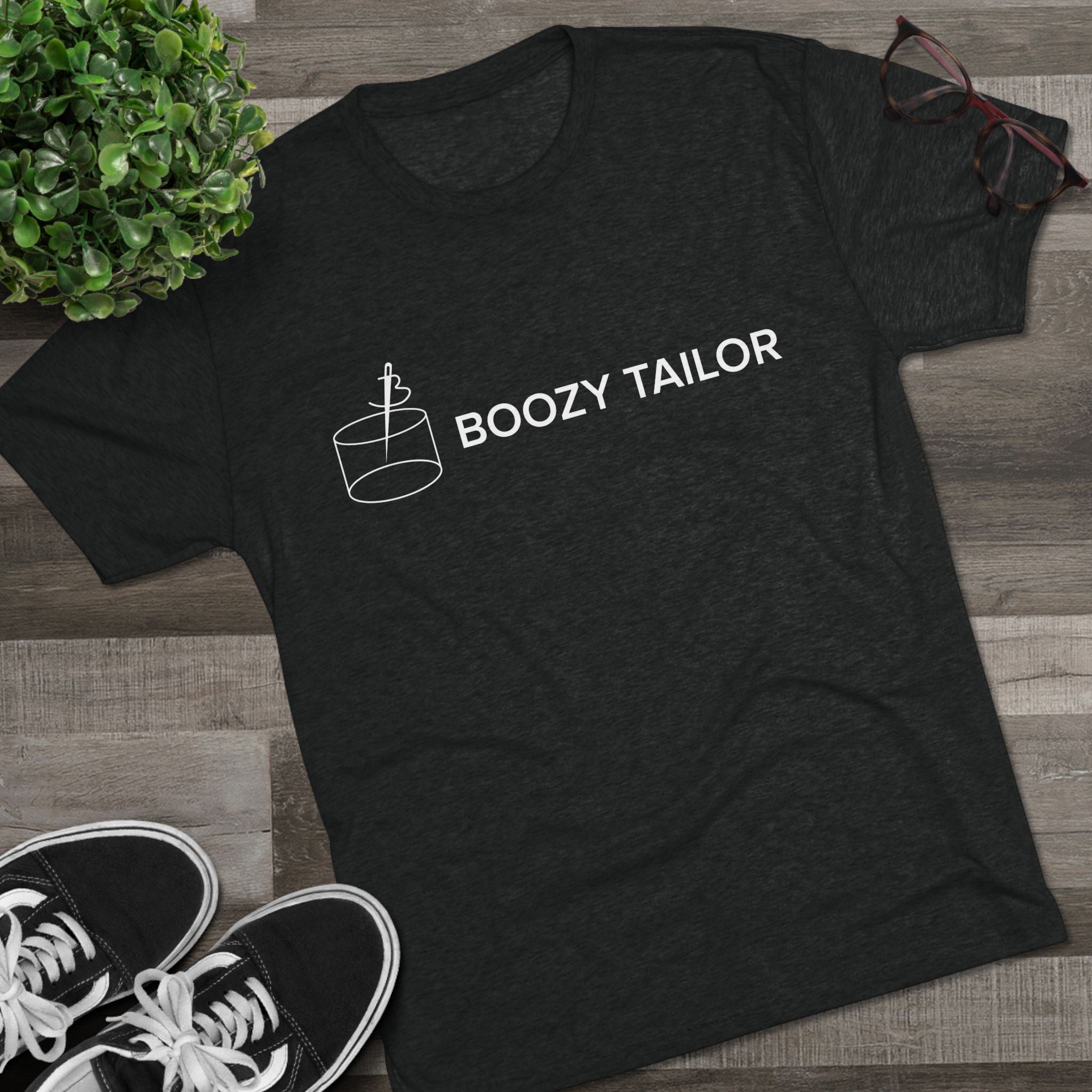 Boozy Tailor Unisex Tri-Blend Crew Tee-15
