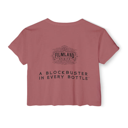 Filmland Ryes of the Robots Women's Festival Crop Top