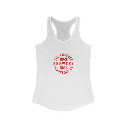Sig Luscher Brewery Women's Ideal Racerback Tank