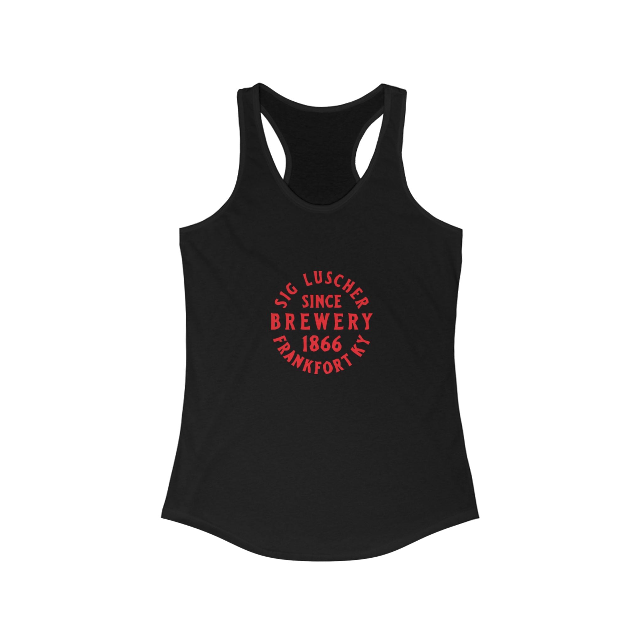 Sig Luscher Brewery Women's Ideal Racerback Tank-4