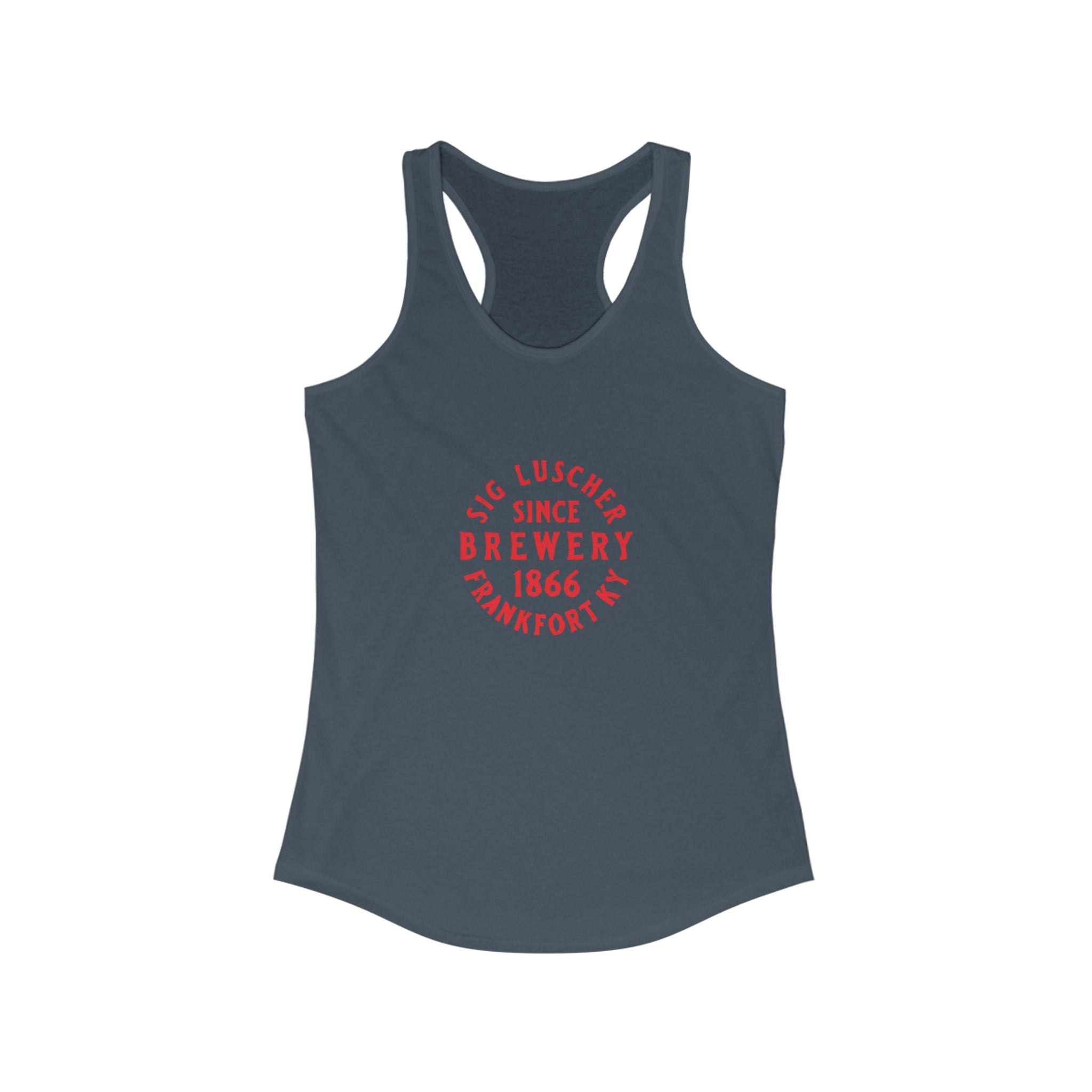 Sig Luscher Brewery Women's Ideal Racerback Tank-6