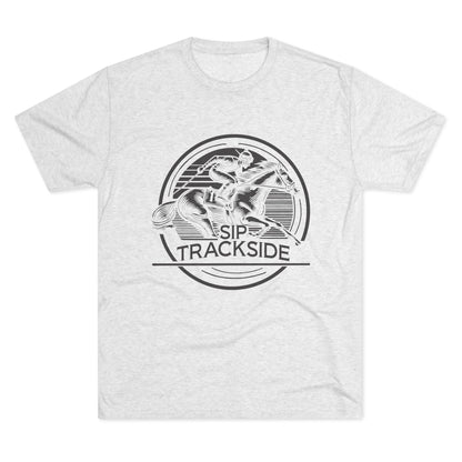 Trackside Distilling Sip Trackside Unisex Tri-Blend Crew Tee