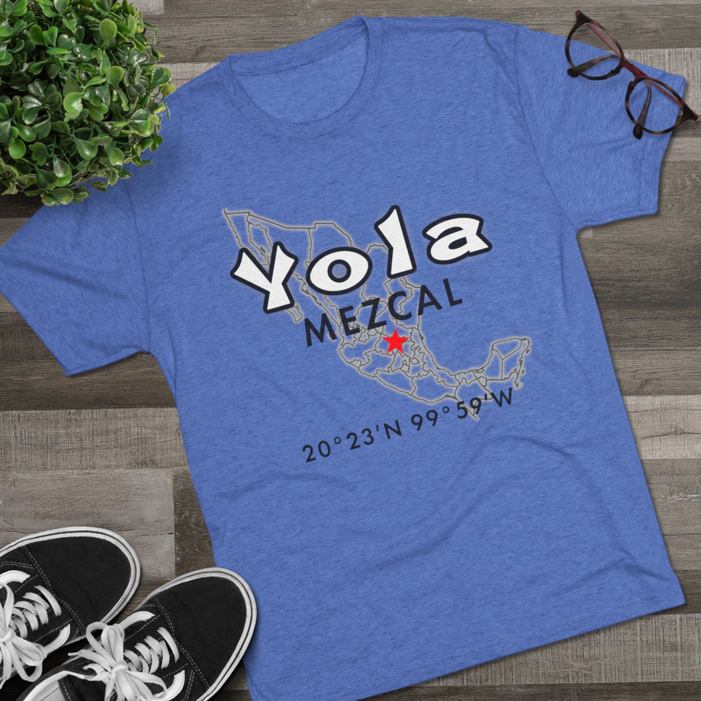 Yola Mezcal Coordinates Unisex Tri-Blend Crew Tee