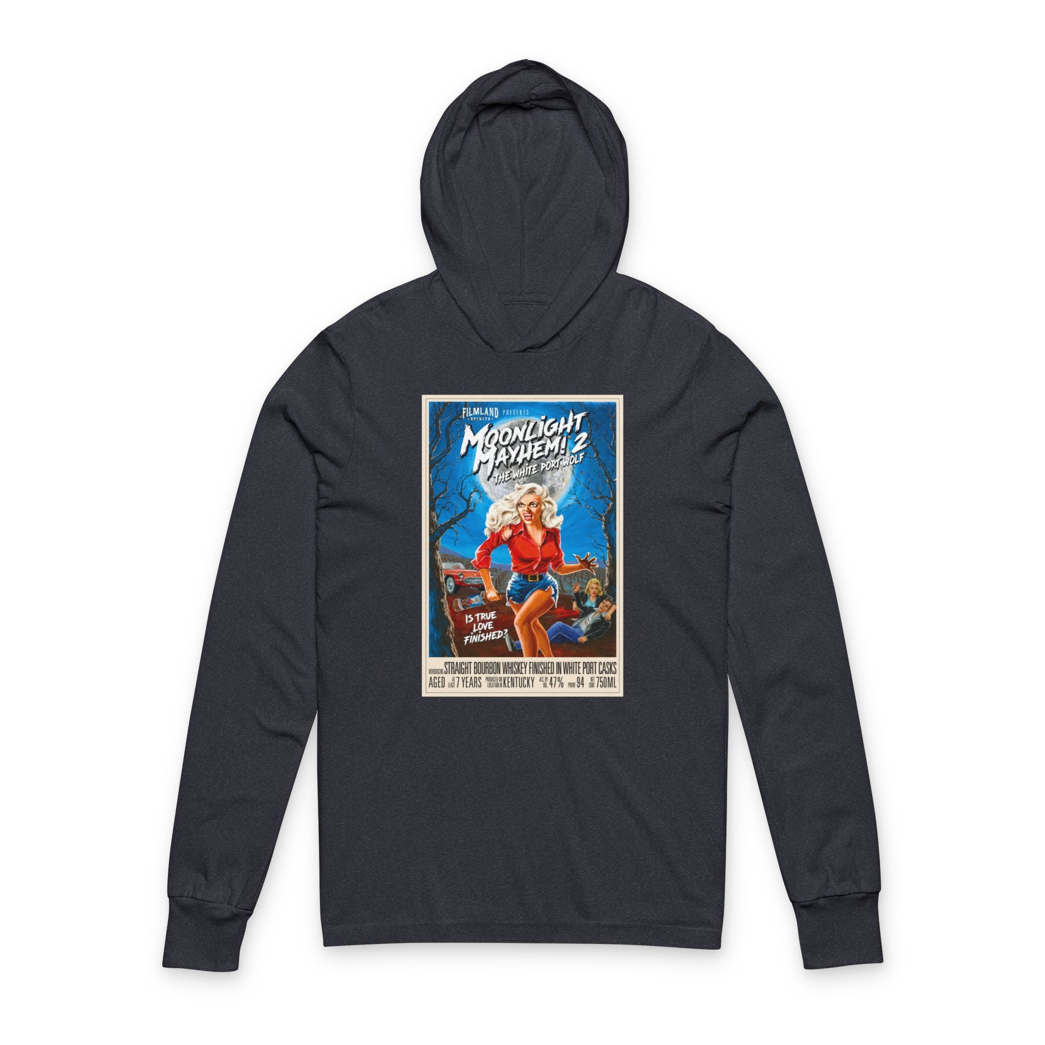 Filmland Unisex Hooded Long Sleeve Tee-6