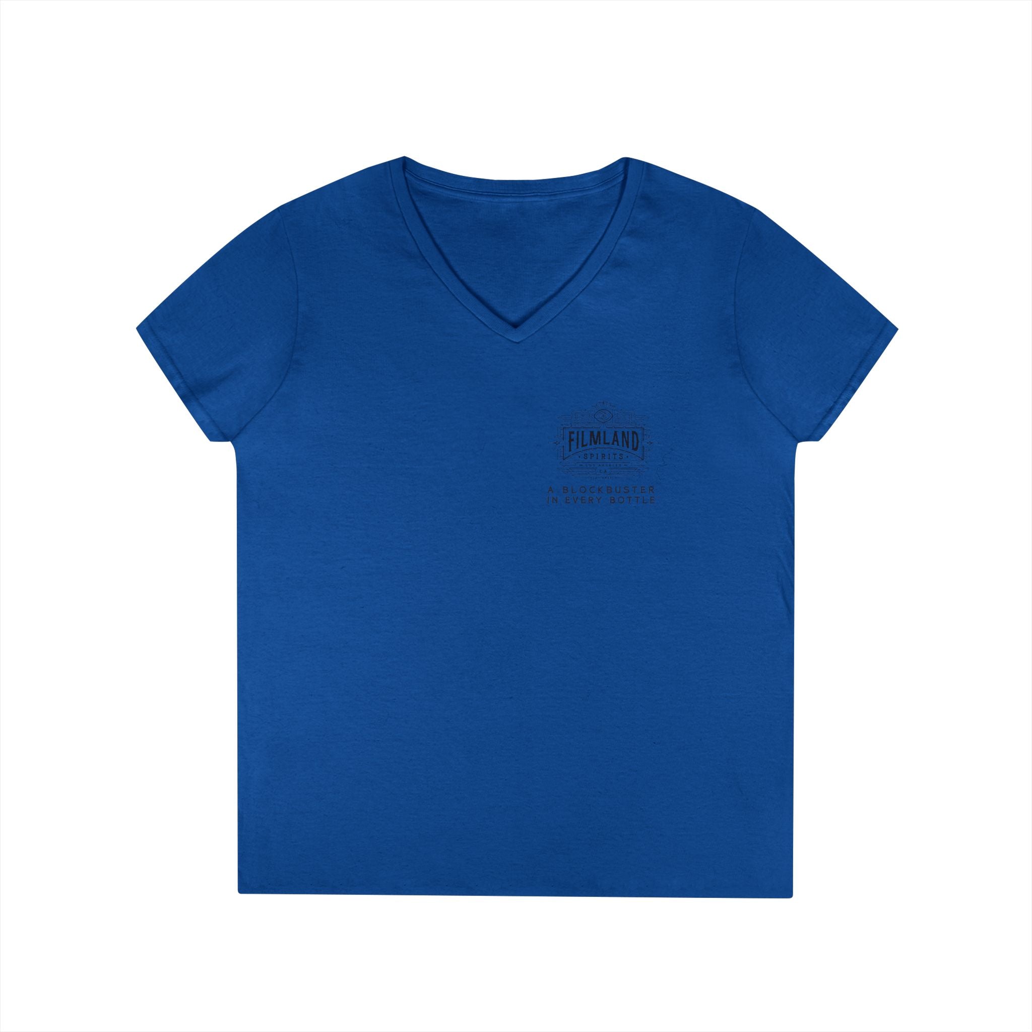 Filmland Ladies' V-Neck T-Shirt-6
