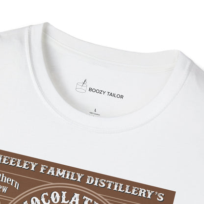 Neeley Family Distillery's Chocolate Moonshine Truffle Unisex Softstyle T-Shirt