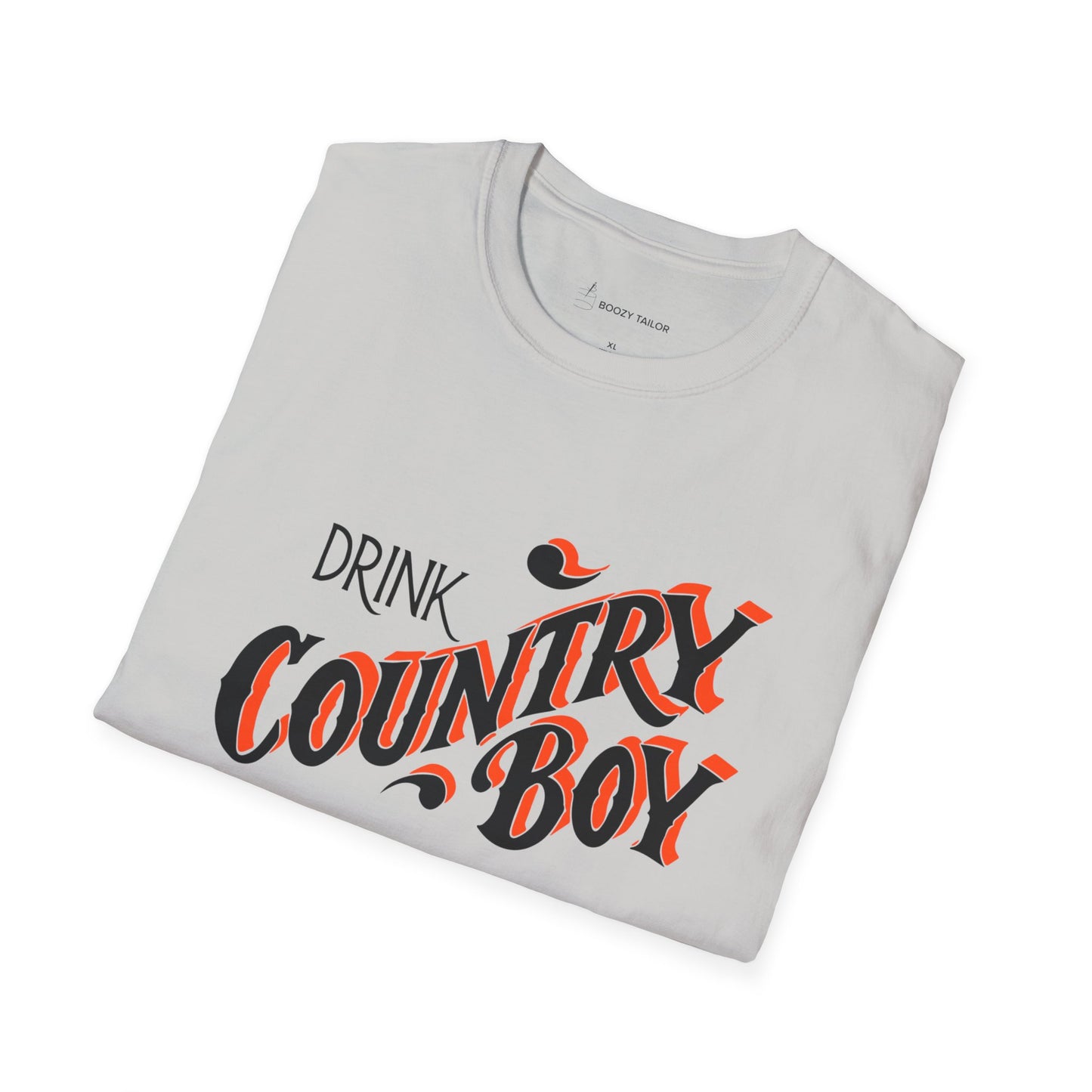 Drink Country Boy Beer Unisex Softstyle T-Shirt