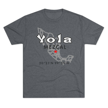 Yola Mezcal Coordinates Unisex Tri-Blend Crew Tee