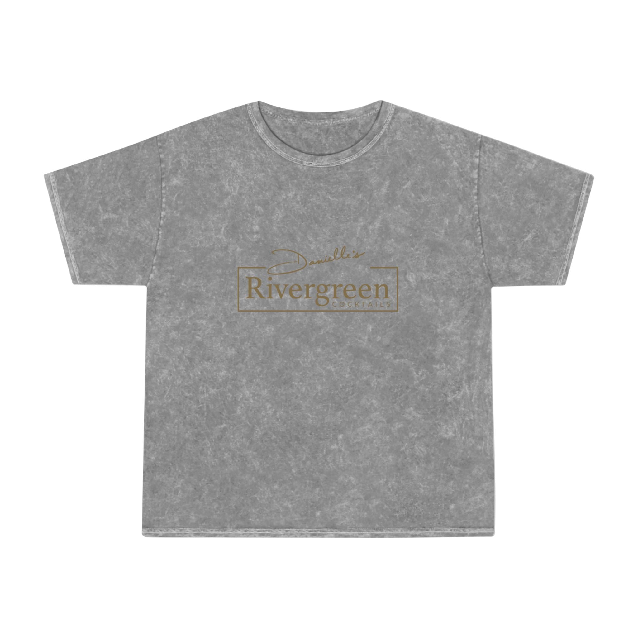 Rivergreen Cocktails Unisex Mineral Wash T-Shirt
