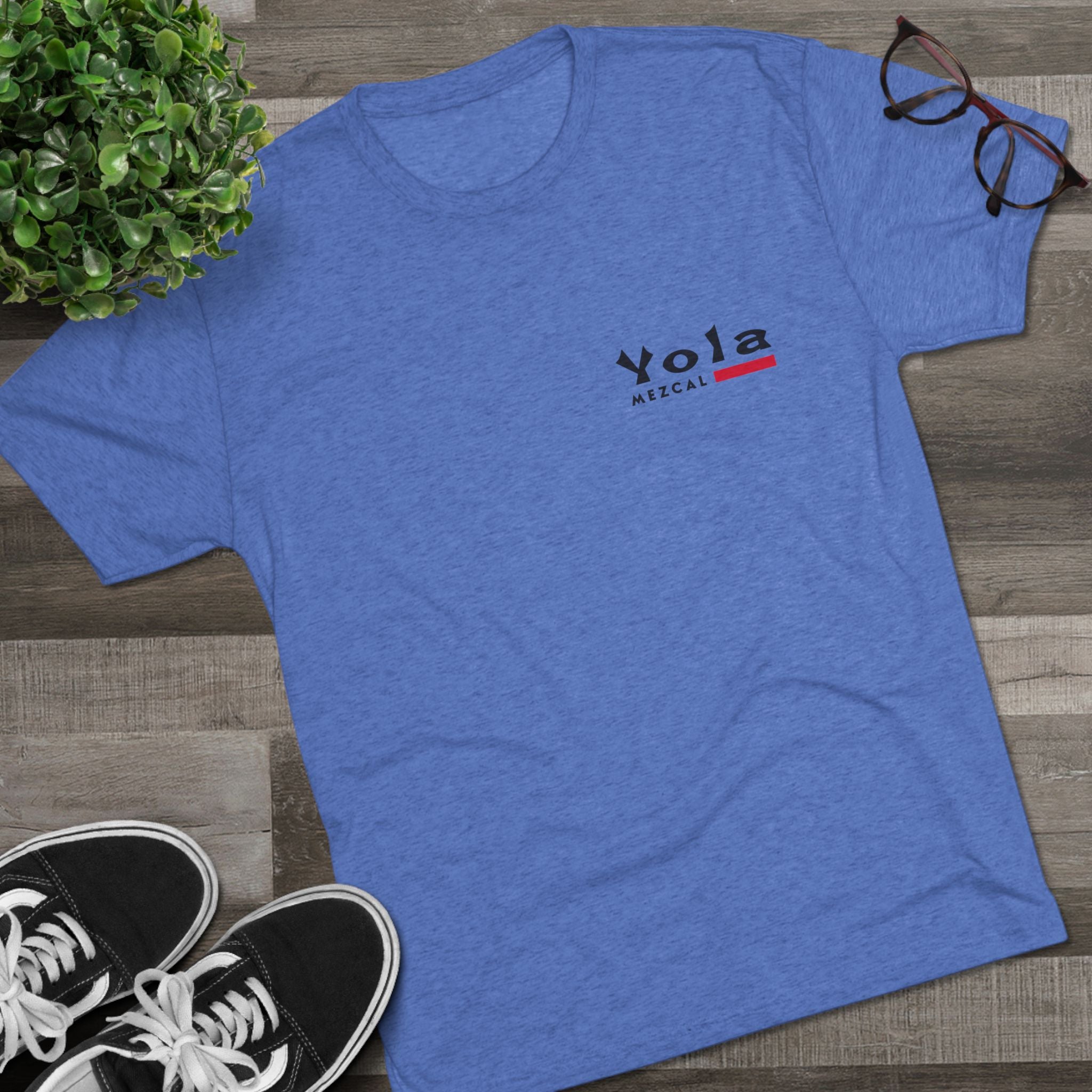 Yola Mezcal Coordinates Unisex Tri-Blend Crew Tee-18